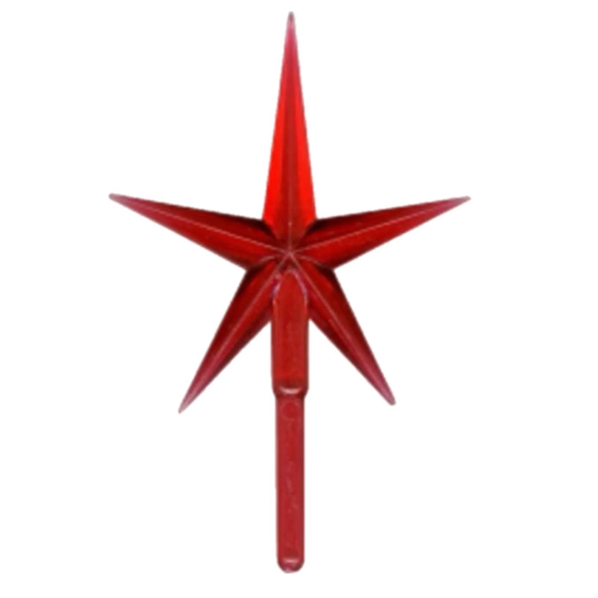 Red Ceramic Tree Replacement Star