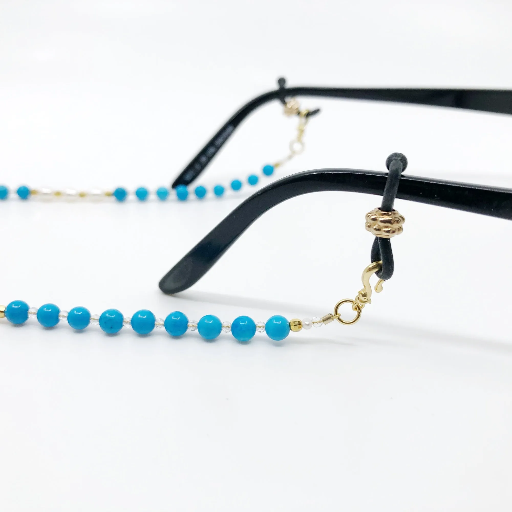 Return to Origin 4mm Turquoise Howlite Necklace Set