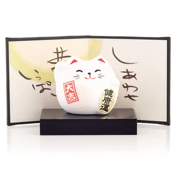 Small Feng Shui Happiness Lucky Cat