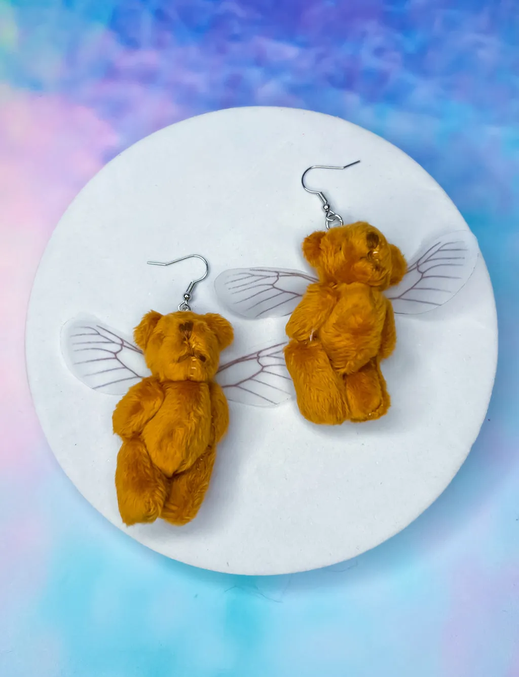 TEDDY ANGEL EARRINGS