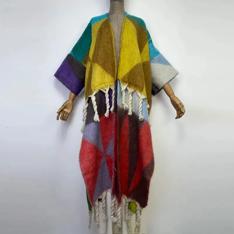 TEEK - Tassel Kaftan Shawl