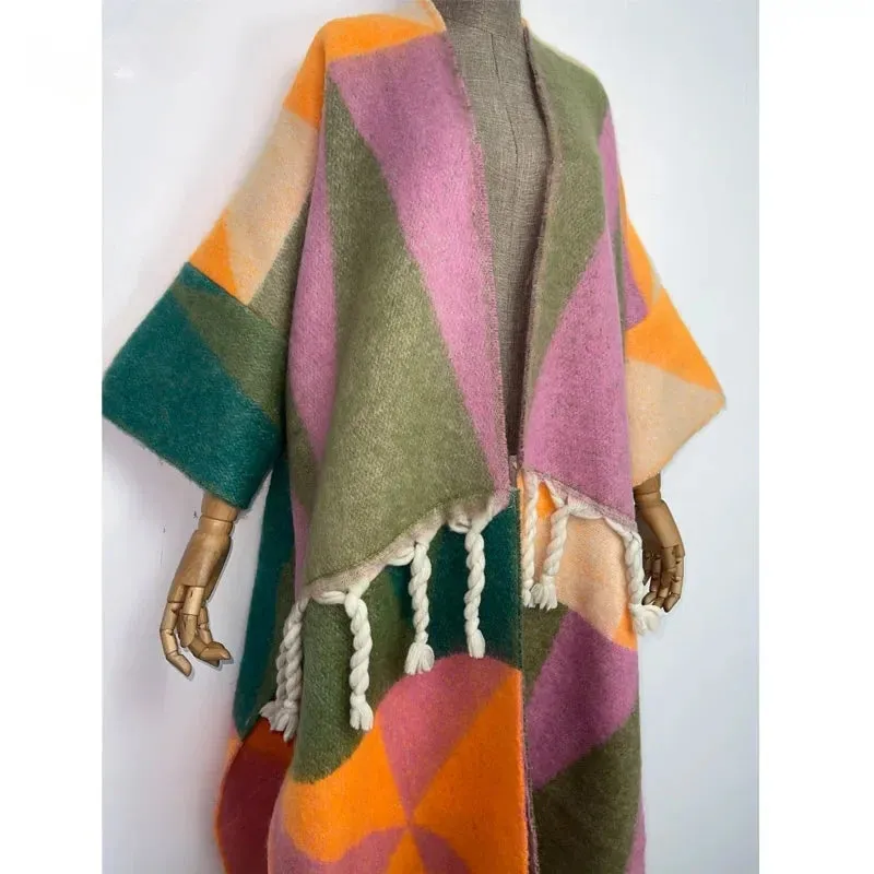 TEEK - Tassel Kaftan Shawl