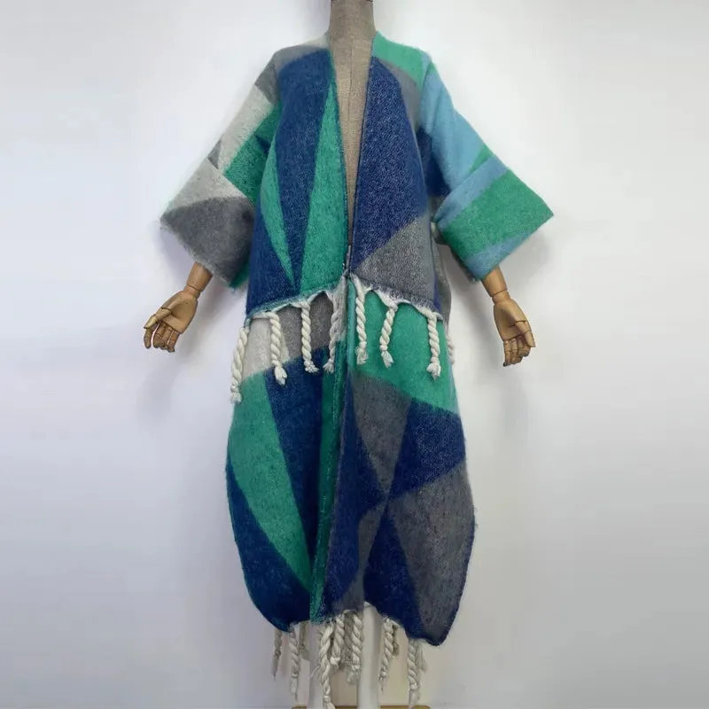 TEEK - Tassel Kaftan Shawl