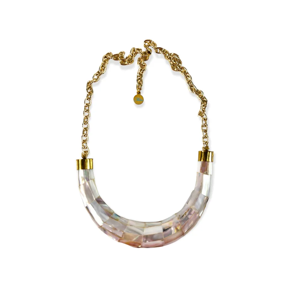 The Mabel Mother of Pearl Necklace