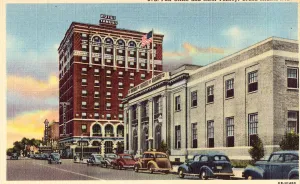 U.S. Post Office and Hotel Yancey - Grand Island,Nebraska