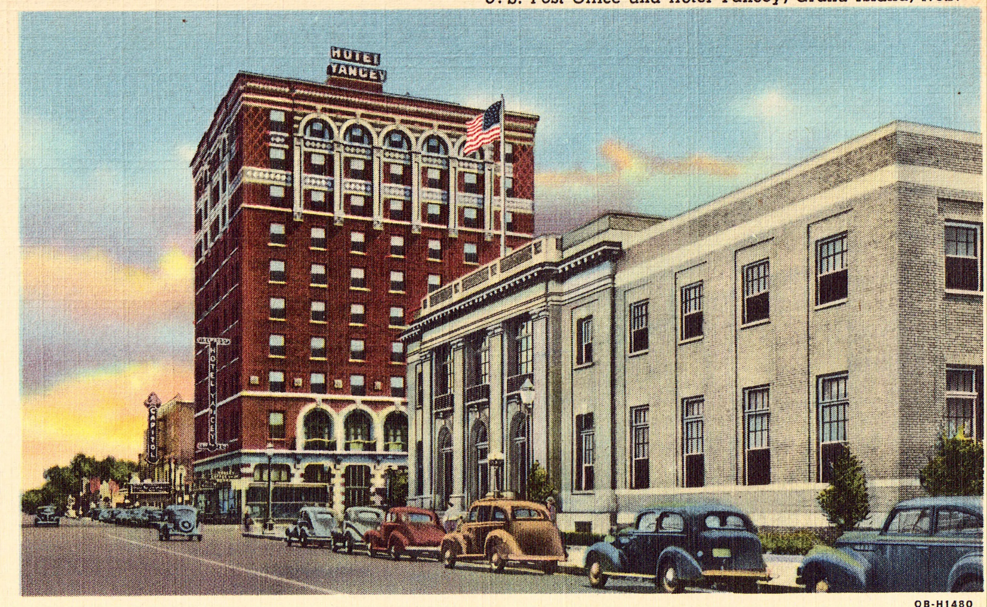 U.S. Post Office and Hotel Yancey - Grand Island,Nebraska