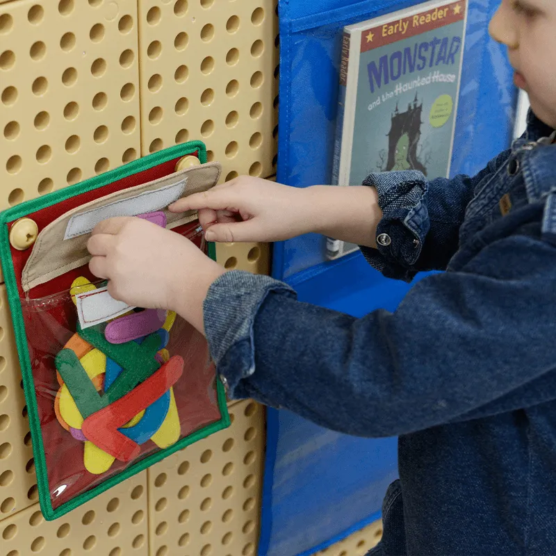 Velcro Back Storage Bag