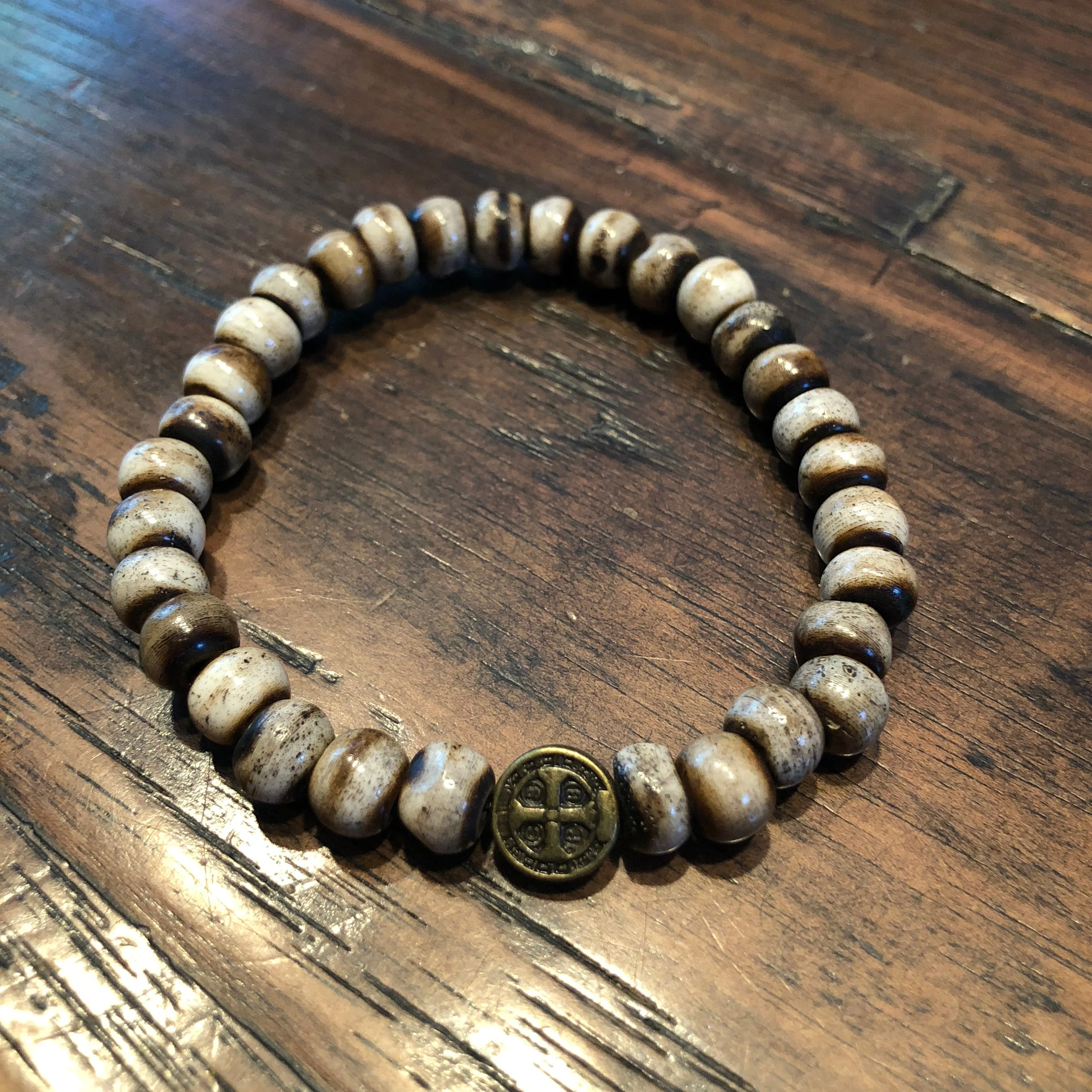 Vintage Bone Protection Bracelet