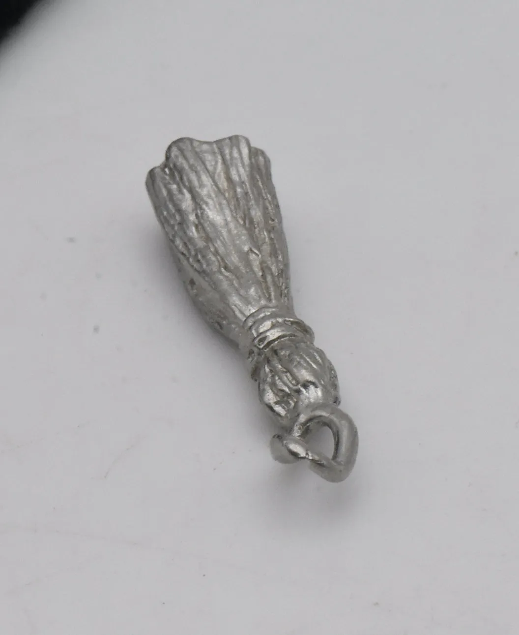 Vintage Pewter Graduation Cap Tassel Charm