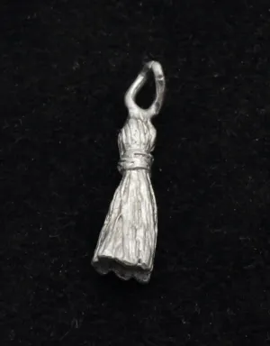 Vintage Pewter Graduation Cap Tassel Charm